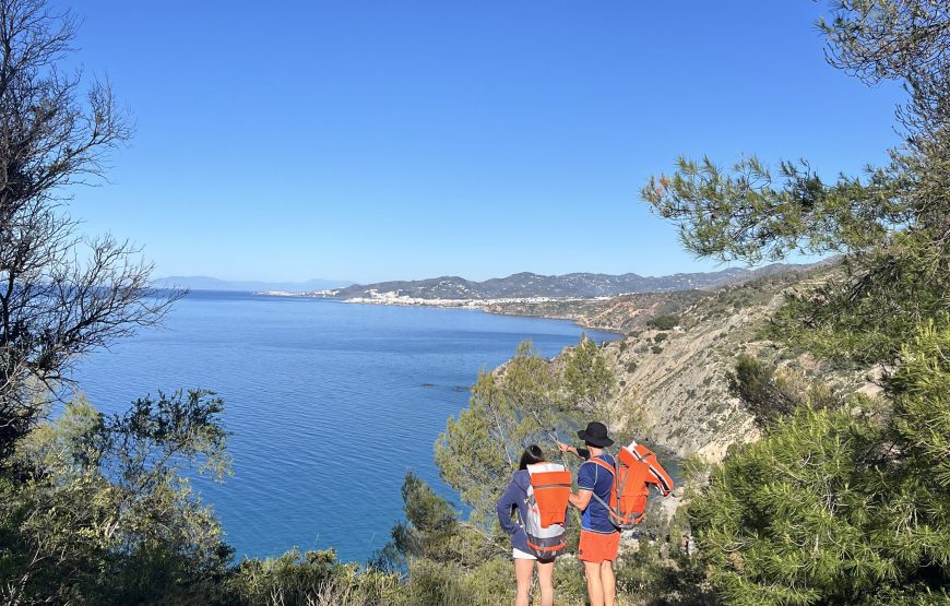 Guided kayak, hike and snorkel in a natural park.