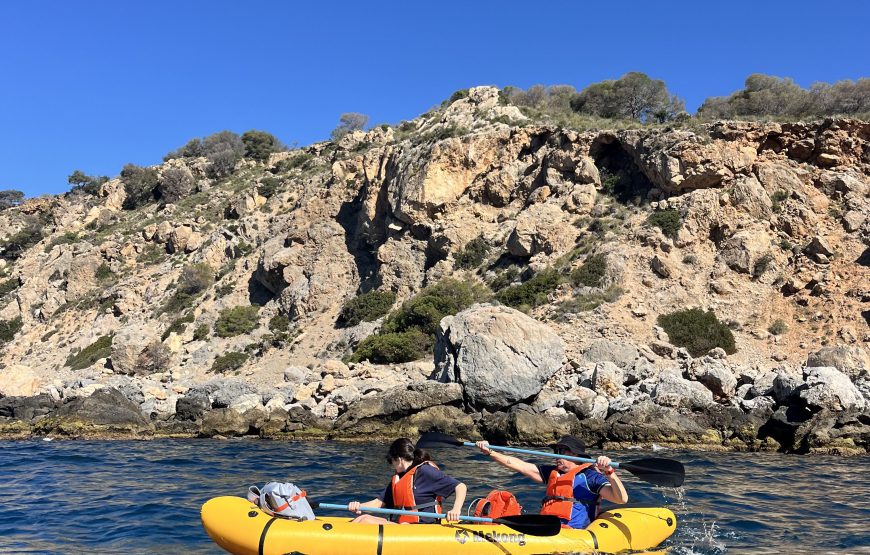 Guided kayak, hike and snorkel in a natural park.