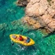 Guided kayak, hike and snorkel in a natural park